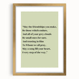 Irish Blessing St. Patrick’s Day Wall Art – Celtic Wall Art Print