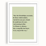 Irish Blessing St. Patrick’s Day Wall Art – Celtic Wall Art Print