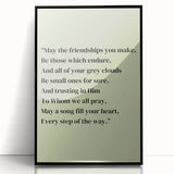Irish Blessing St. Patrick’s Day Wall Art – Celtic Wall Art Print