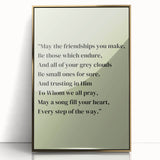 Irish Blessing St. Patrick’s Day Wall Art – Celtic Wall Art Print