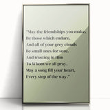 Irish Blessing St. Patrick’s Day Wall Art – Celtic Wall Art Print