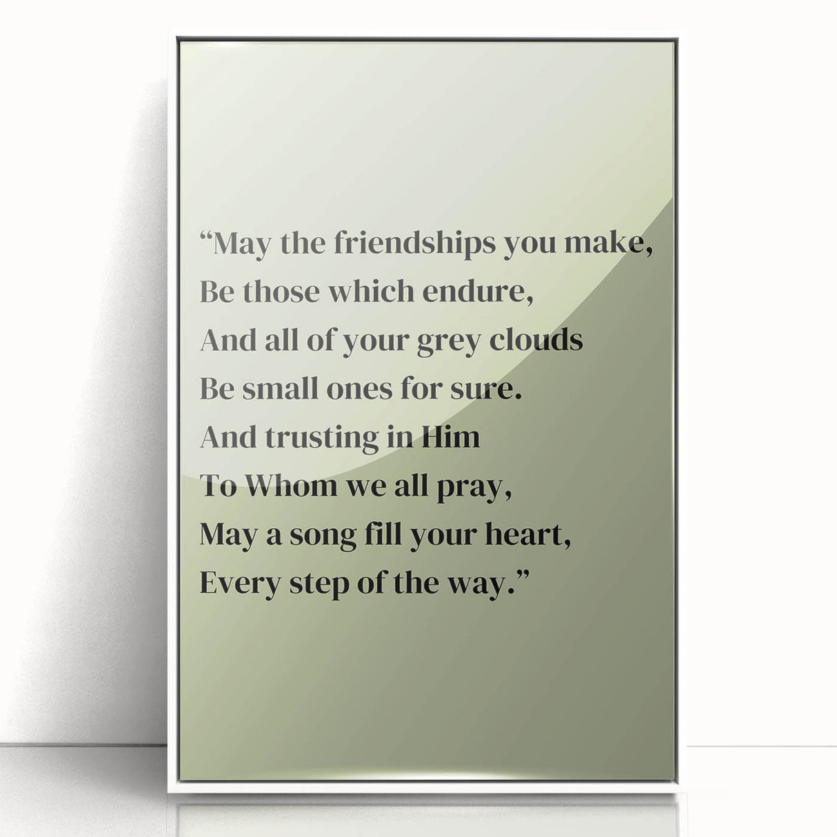 Irish Blessing St. Patrick’s Day Wall Art – Celtic Wall Art Print