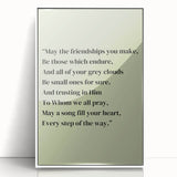 Irish Blessing St. Patrick’s Day Wall Art – Celtic Wall Art Print