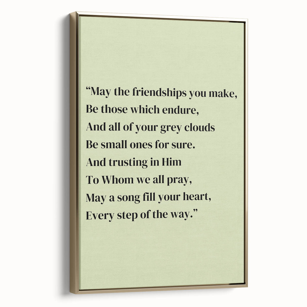 Irish Blessing St. Patrick’s Day Wall Art – Celtic Wall Art Print