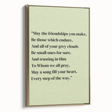 Irish Blessing St. Patrick’s Day Wall Art – Celtic Wall Art Print