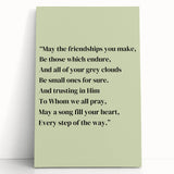 Irish Blessing St. Patrick’s Day Wall Art – Celtic Wall Art Print