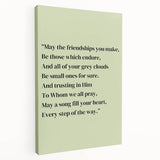 Irish Blessing St. Patrick’s Day Wall Art – Celtic Wall Art Print