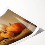 Rustic Pumpkin Display - Thanksgiving Wall Decorations