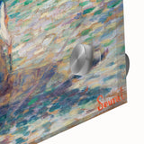 A Fisherman - Pointillist Impressionism by Georges Seurat