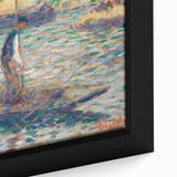 A Fisherman - Pointillist Impressionism by Georges Seurat