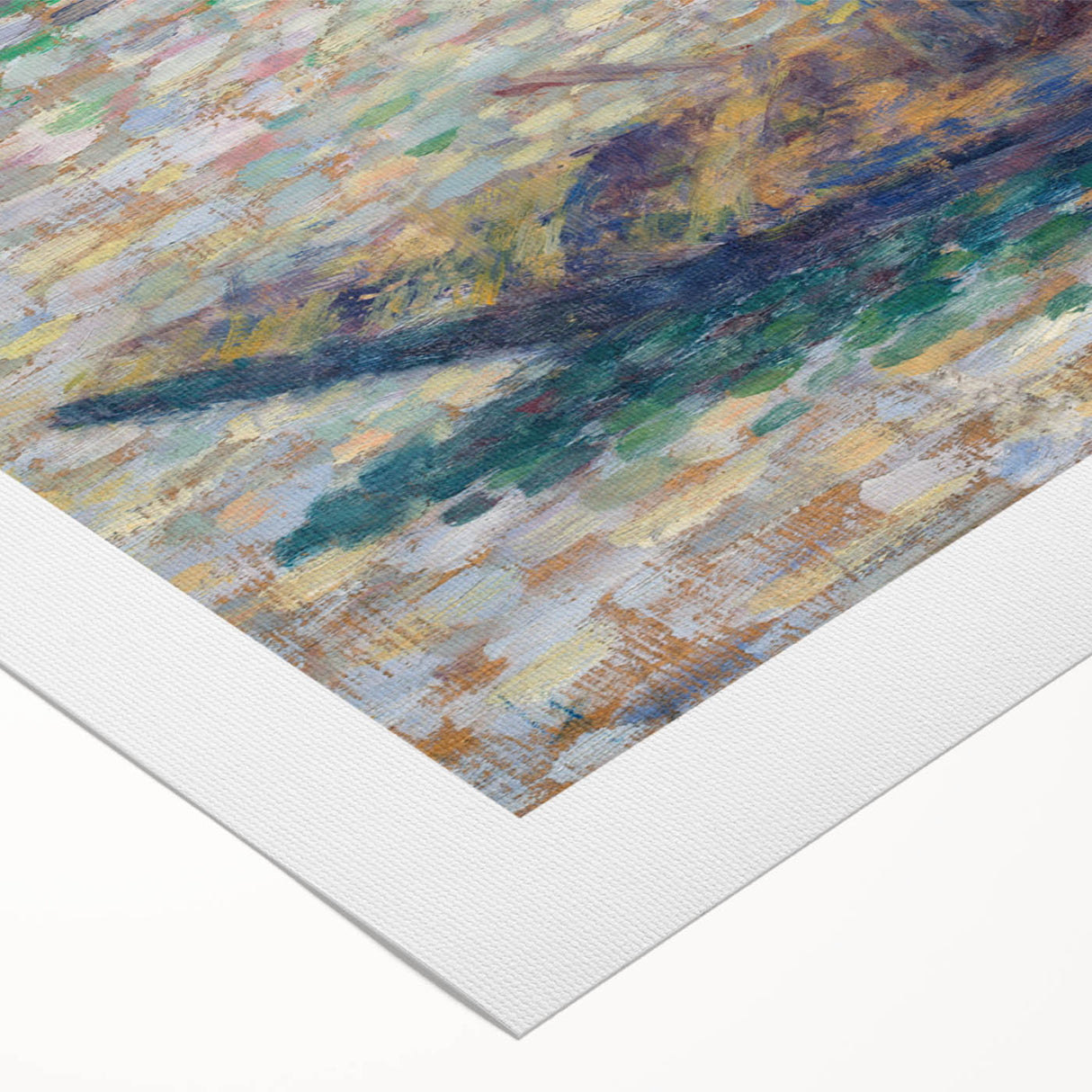 A Fisherman - Pointillist Impressionism by Georges Seurat