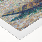 A Fisherman - Pointillist Impressionism by Georges Seurat