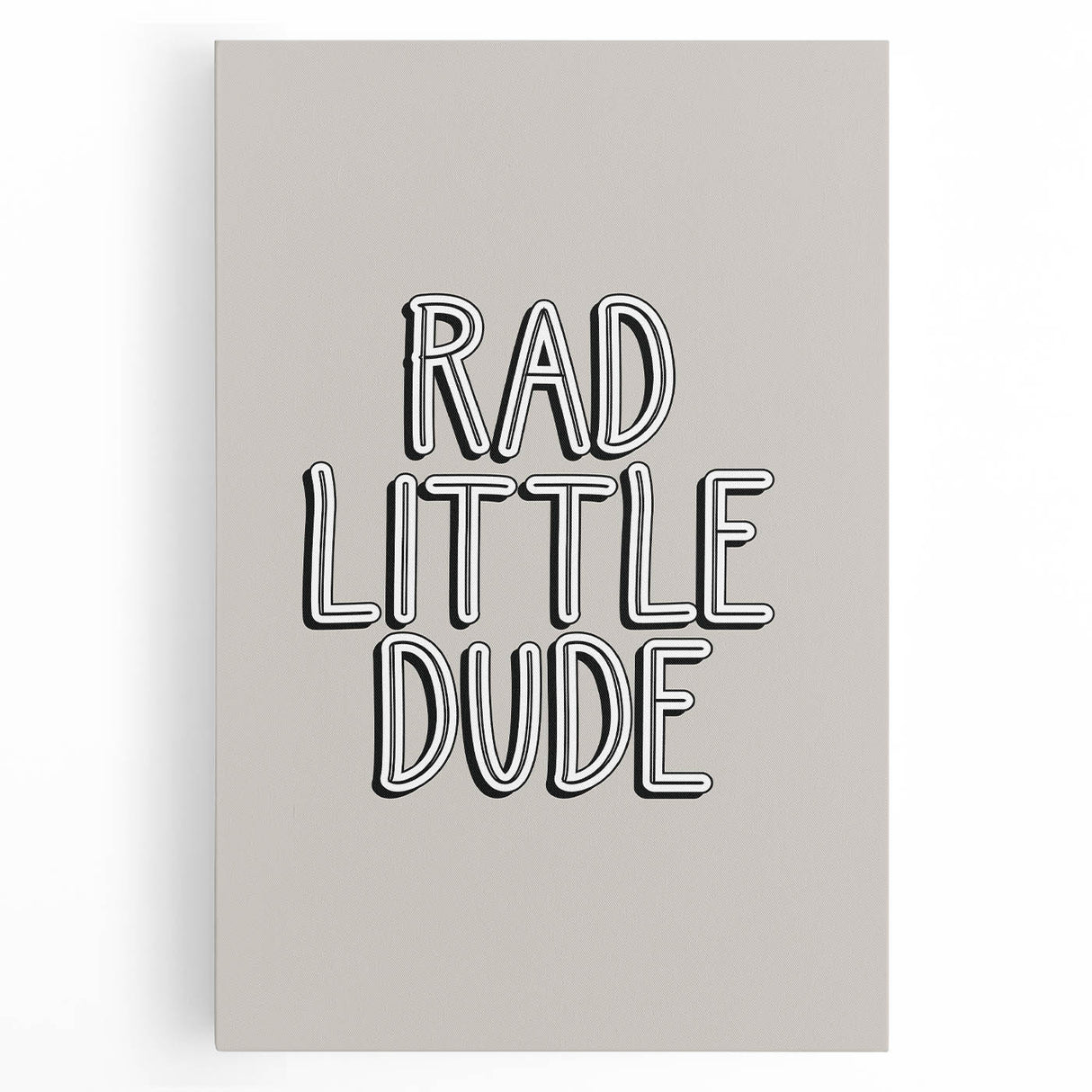Rad Little Dude - Boys Bedroom Art Kids Wall Art Prints