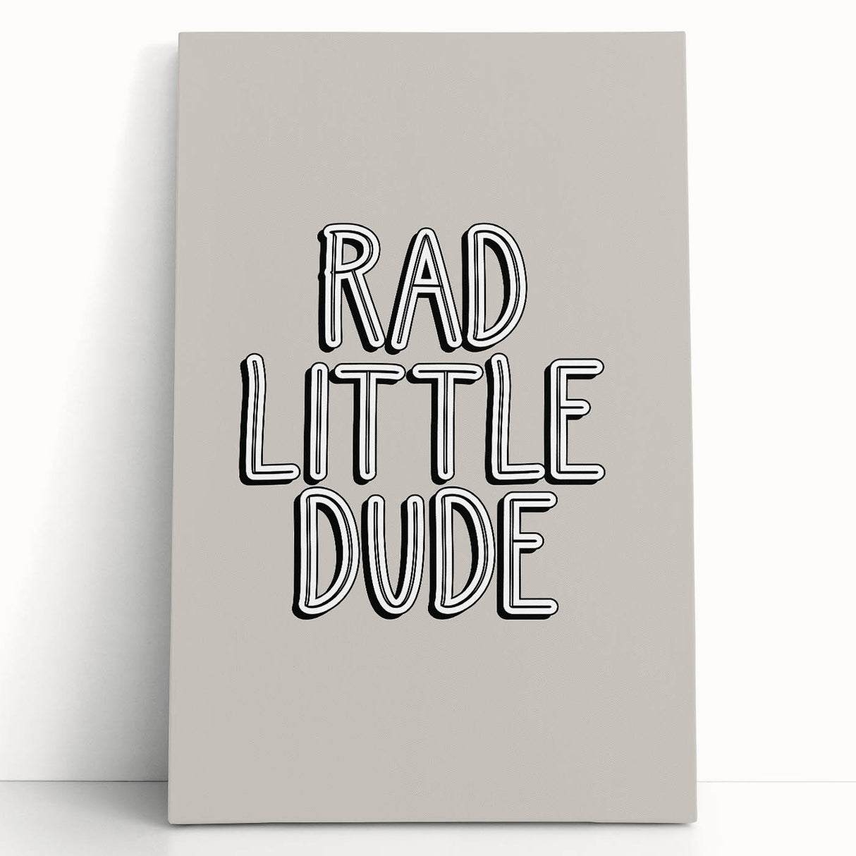Rad Little Dude - Boys Bedroom Art Kids Wall Art Prints