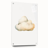 Dreamy Watercolor Cloud Nursery Wall Art - Baby Room Decor