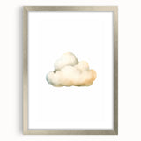 Dreamy Watercolor Cloud Nursery Wall Art - Baby Room Decor