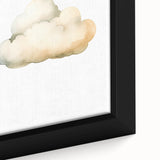Dreamy Watercolor Cloud Nursery Wall Art - Baby Room Decor