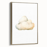 Dreamy Watercolor Cloud Nursery Wall Art - Baby Room Decor