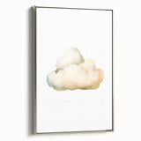 Dreamy Watercolor Cloud Nursery Wall Art - Baby Room Decor