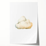 Dreamy Watercolor Cloud Nursery Wall Art - Baby Room Decor