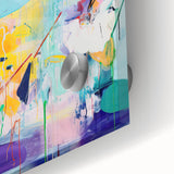 Canvas Art for Kids - Abstract Elephant Nursery Wall Decor