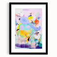Canvas Art for Kids - Abstract Elephant Nursery Wall Decor