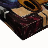 Modern Still Life with Candle - Contemporary Art Print for Trendy Decor