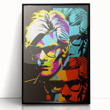 Colorful Pop Art Wall Art – Modern Retro Canvas Print