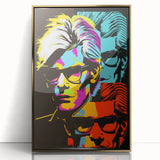 Colorful Pop Art Wall Art – Modern Retro Canvas Print