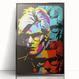 Colorful Pop Art Wall Art – Modern Retro Canvas Print