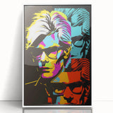 Colorful Pop Art Wall Art – Modern Retro Canvas Print