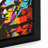 Colorful Pop Art Wall Art – Modern Retro Canvas Print