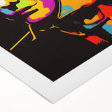 Colorful Pop Art Wall Art – Modern Retro Canvas Print