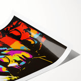 Colorful Pop Art Wall Art – Modern Retro Canvas Print