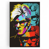 Colorful Pop Art Wall Art – Modern Retro Canvas Print