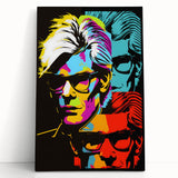 Colorful Pop Art Wall Art – Modern Retro Canvas Print