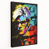 Colorful Pop Art Wall Art – Modern Retro Canvas Print