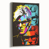 Colorful Pop Art Wall Art – Modern Retro Canvas Print