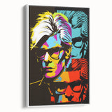 Colorful Pop Art Wall Art – Modern Retro Canvas Print