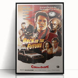 Retro Wall Art - Back to the Future Vintage Poster Art