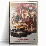 Retro Wall Art - Back to the Future Vintage Poster Art