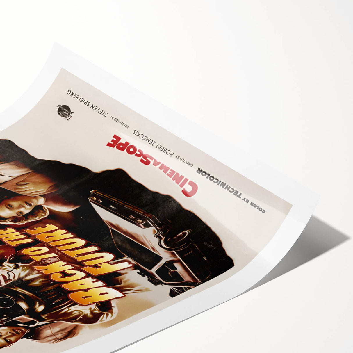 Retro Wall Art - Back to the Future Vintage Poster Art