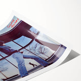 Retro Wall Art – Billy Joel Glass Houses Album Canvas Print