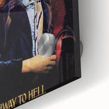 Retro AC/DC Highway to Hell Poster - Vintage 1979 Tour Wall Art