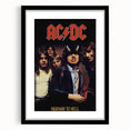 Retro AC/DC Highway to Hell Poster - Vintage 1979 Tour Wall Art