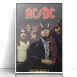 Retro AC/DC Highway to Hell Poster - Vintage 1979 Tour Wall Art