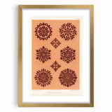 Renaissance Pattern Art Print – Decorative Historical Artwork