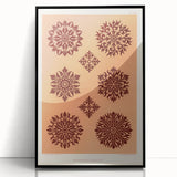 Renaissance Pattern Art Print – Decorative Historical Artwork