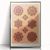 Renaissance Pattern Art Print – Decorative Historical Artwork