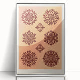 Renaissance Pattern Art Print – Decorative Historical Artwork